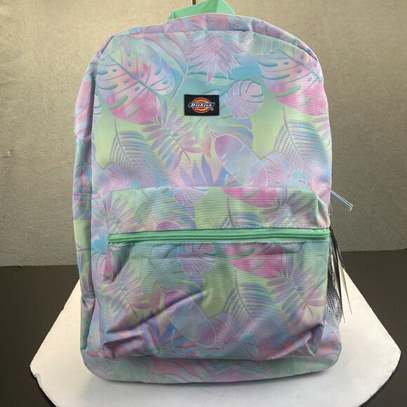 Dickies Student Tropical Backpack (Pastel Tropical)Laptop Sleeve,Ergonomic,NEW - Picture 1 of 16